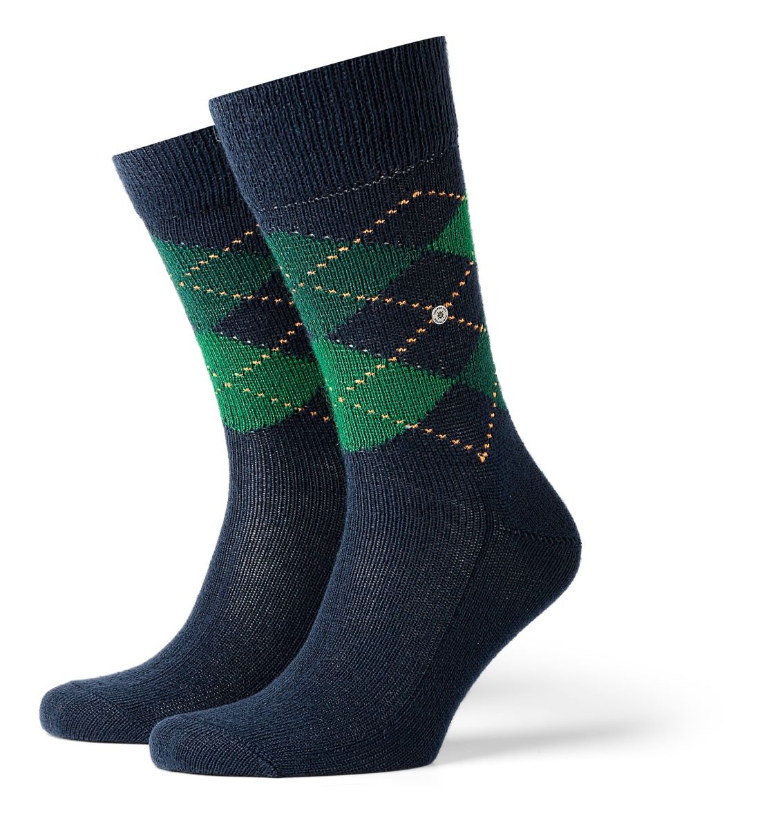 Chaussettes Courtes Femme Burlington Swansea - Coton Bio, Rayures - Taille Unique 36-41 - Confort Journée