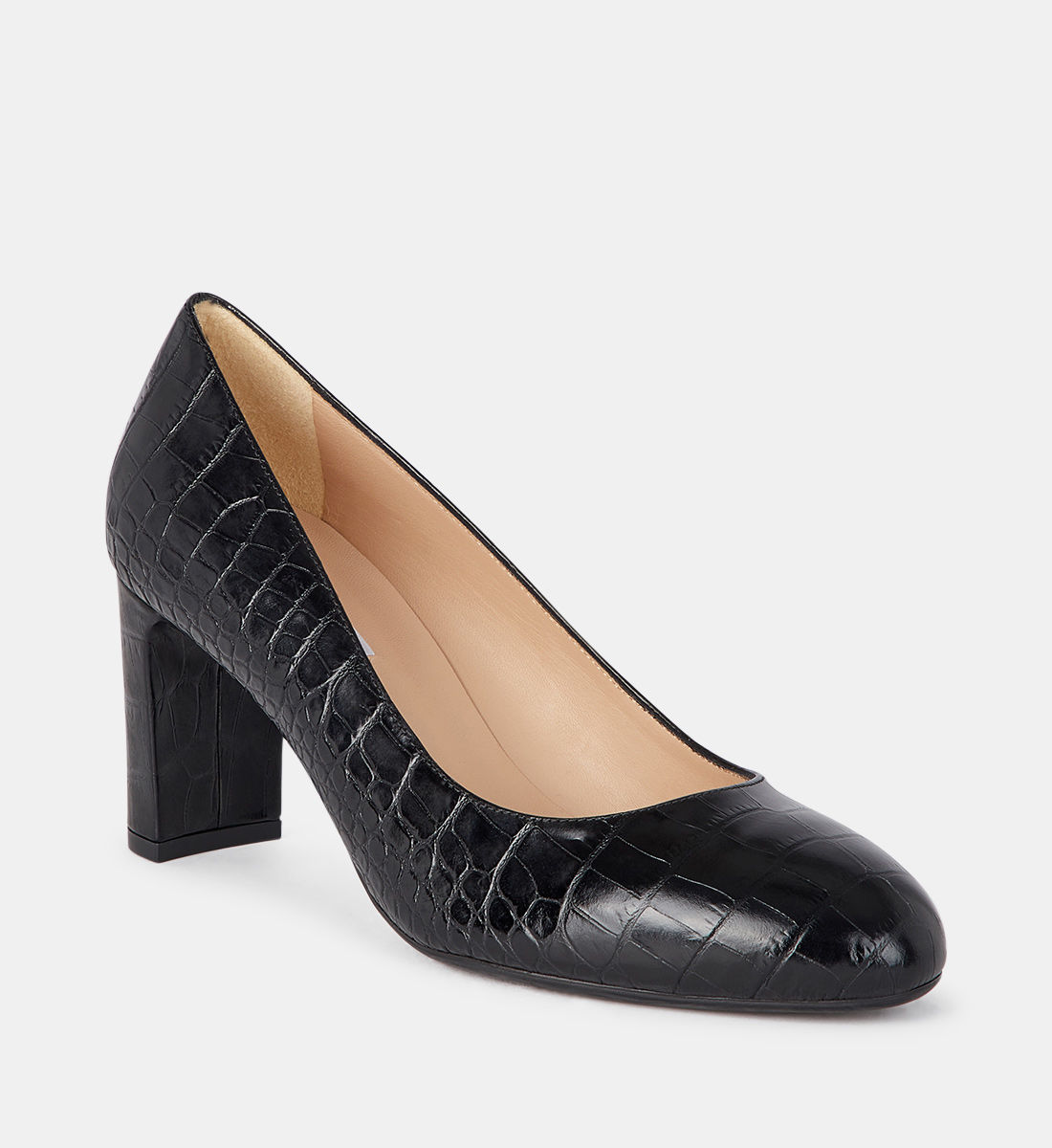 Escarpins LK Bennett Flossie D'Orsay En Cuir Verni Noir - Taille EU 42 / US 11.5 - Neuf Avec Boîte
