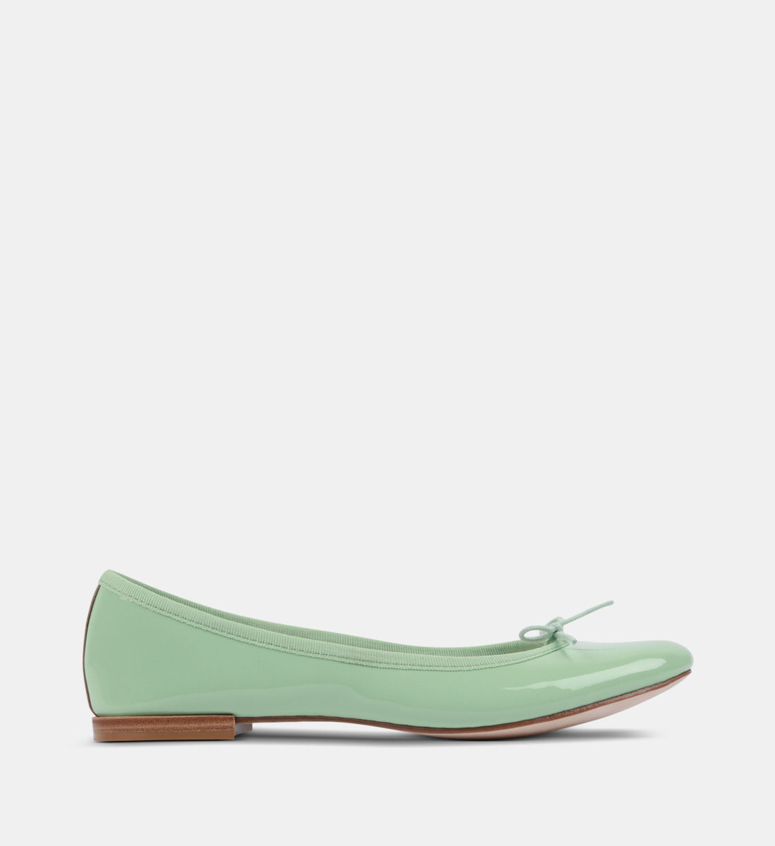 Ballerines REPETTO Modèle 'Cendrillon' - Vert Pomme Taille 36 - Cuir - Occasion Très Bon état (prix Réduit)