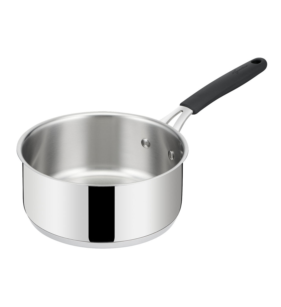 Casserole Lagostina Sfiziosa 26 Cm - Acier Inoxydable 18/10 - Fond Triple Épaisseur - Compatible Induction