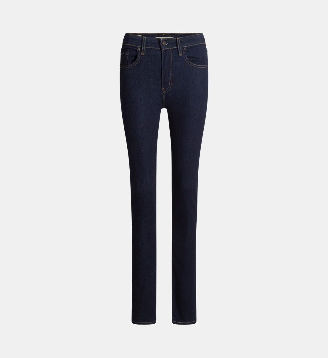 Jean Levi's Femme Taille Haute Skinny Slim - Taille 27/34 US (36 FR) - Bleu Brut - Occasion Très Bon état