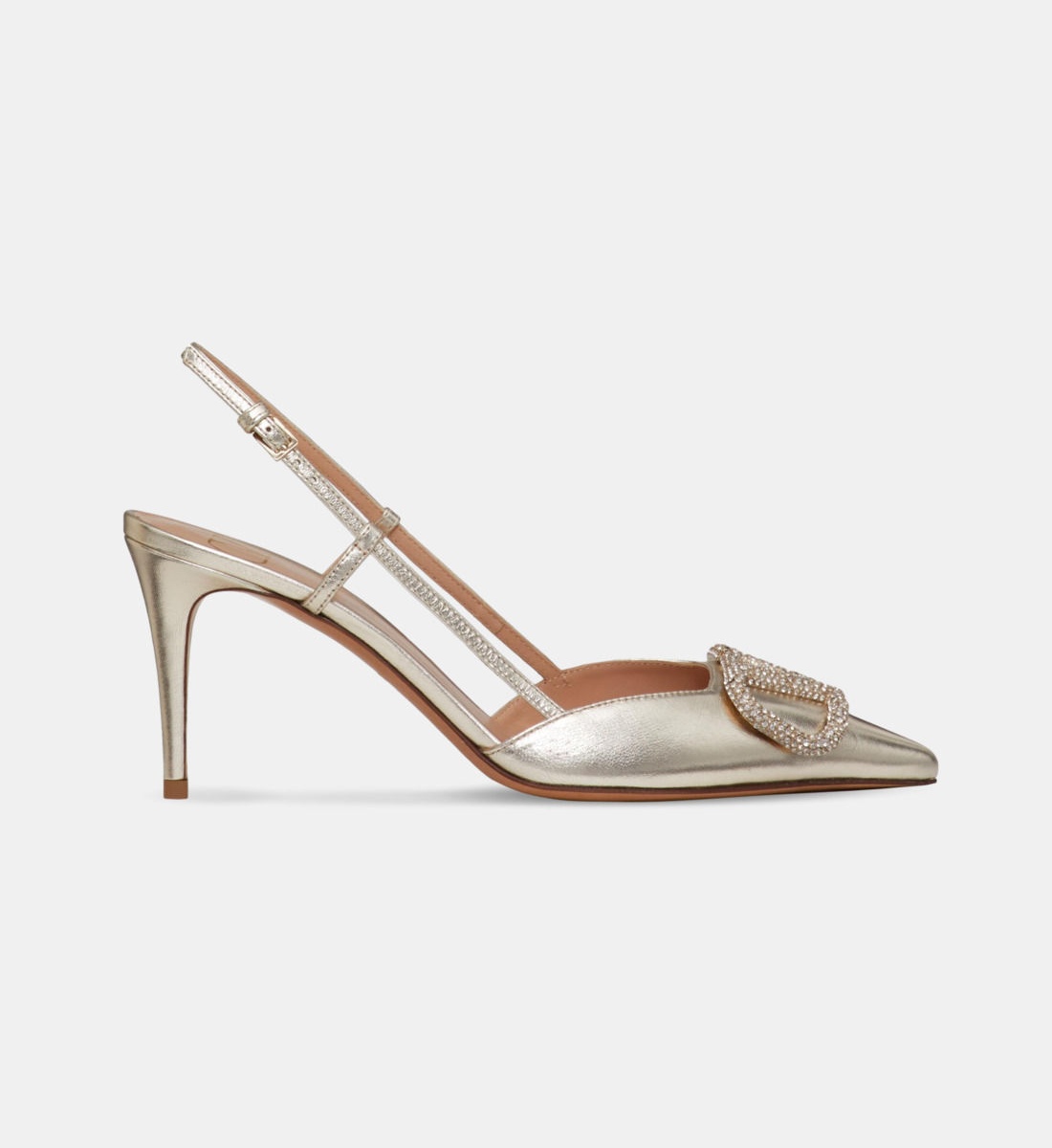 Escarpins Valentino Garavani Deux Tons - Cuir, Sangle Cheville, Talon Ultra Haut, Neuf
