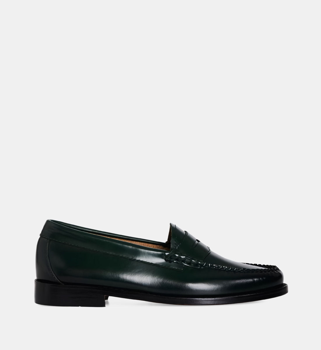 Mocassins Penny Loafer GH Bass Weejuns En Daim Marron - Taille 44, Pointure US 10 - Occasion Comme Neuf