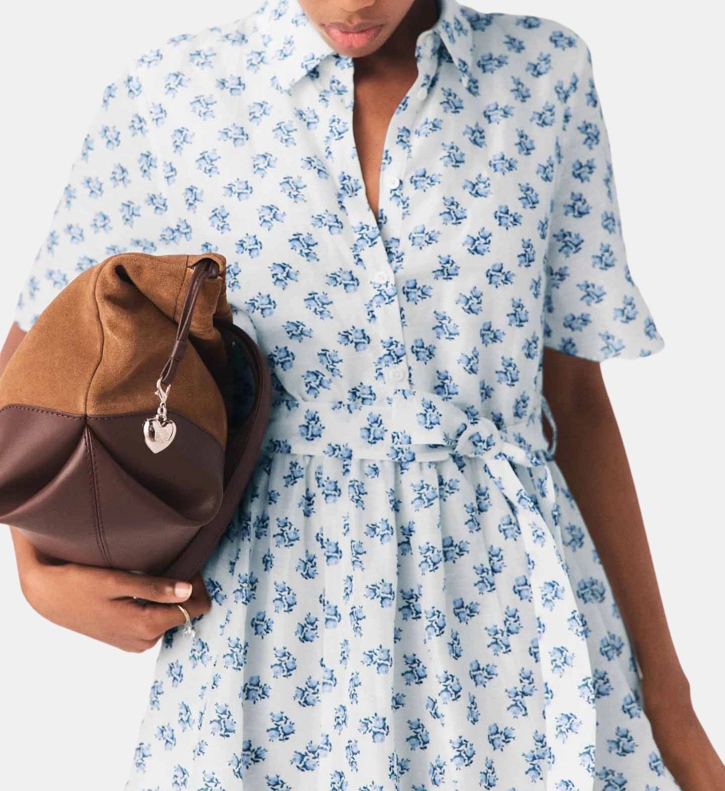 Robe D'été Manila Grace - Taille XS 38, Imprimé Fleurs, Manches Courtes - Soie/coton, Neuf Avec étiquettes