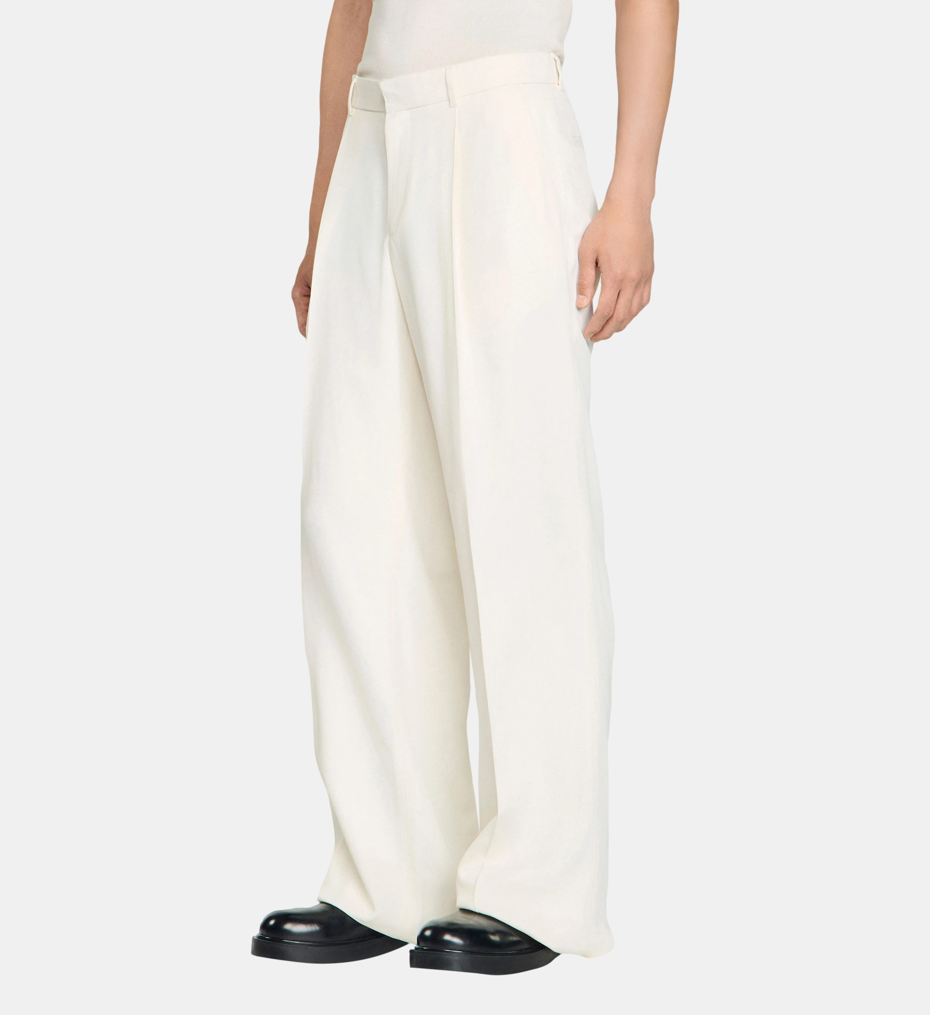 Pantalon noir et blanc neuf taille 44 marque Ikone Paris