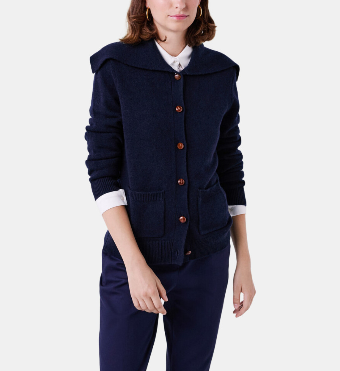 Gilet/Veste CAROLL Femme Taille 40 - Gris - Occasion Très Bon État