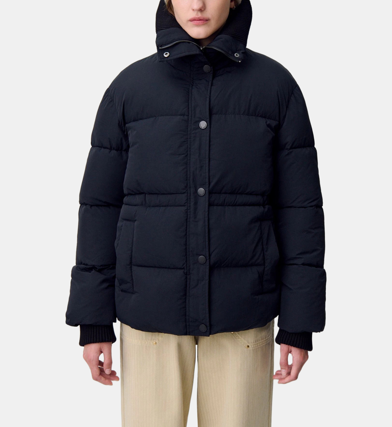 Manteau Femme Claudie Pierlot Taille 36 - Couleur Bleu Noir - Neuf Avec étiquettes