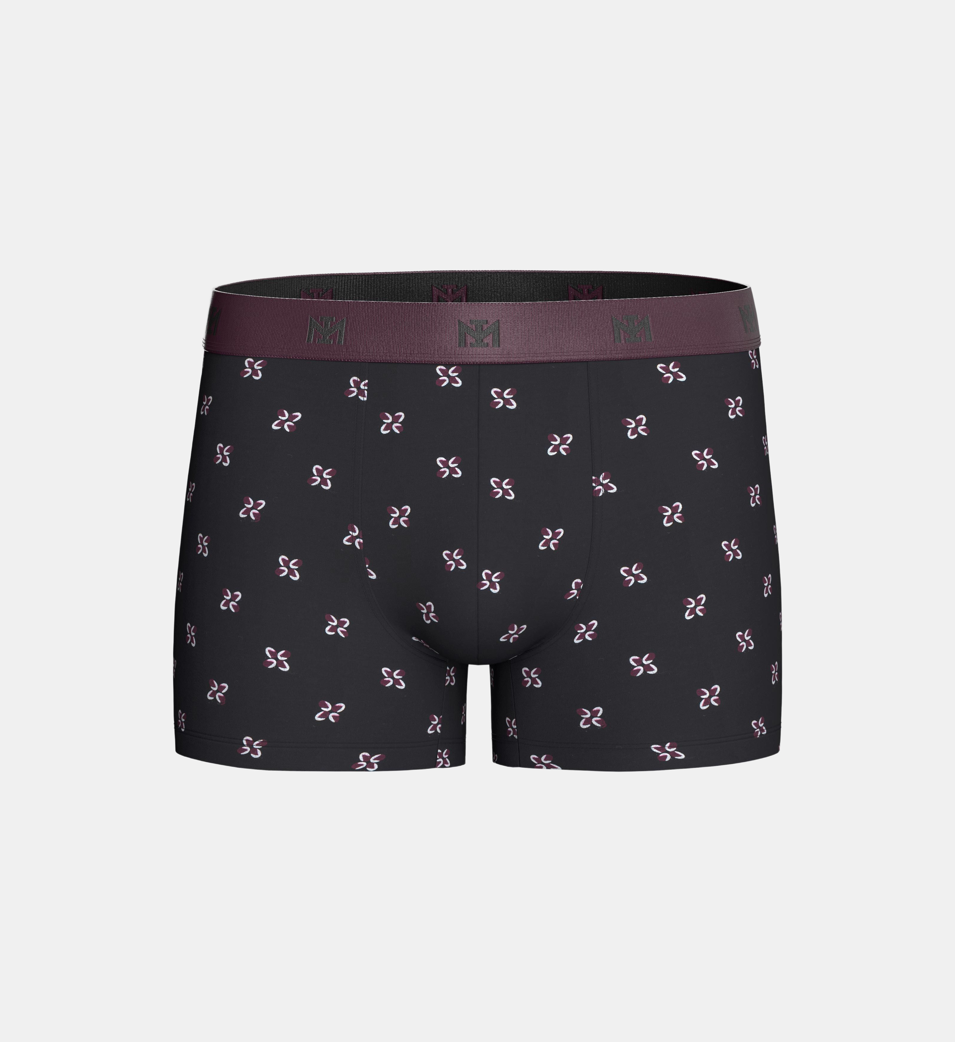 Pack De 1 Boxer-caleçon IMPETUS HOT - Taille S - Coton Mixte - Couleurs Assorties (marron/gris/noir)