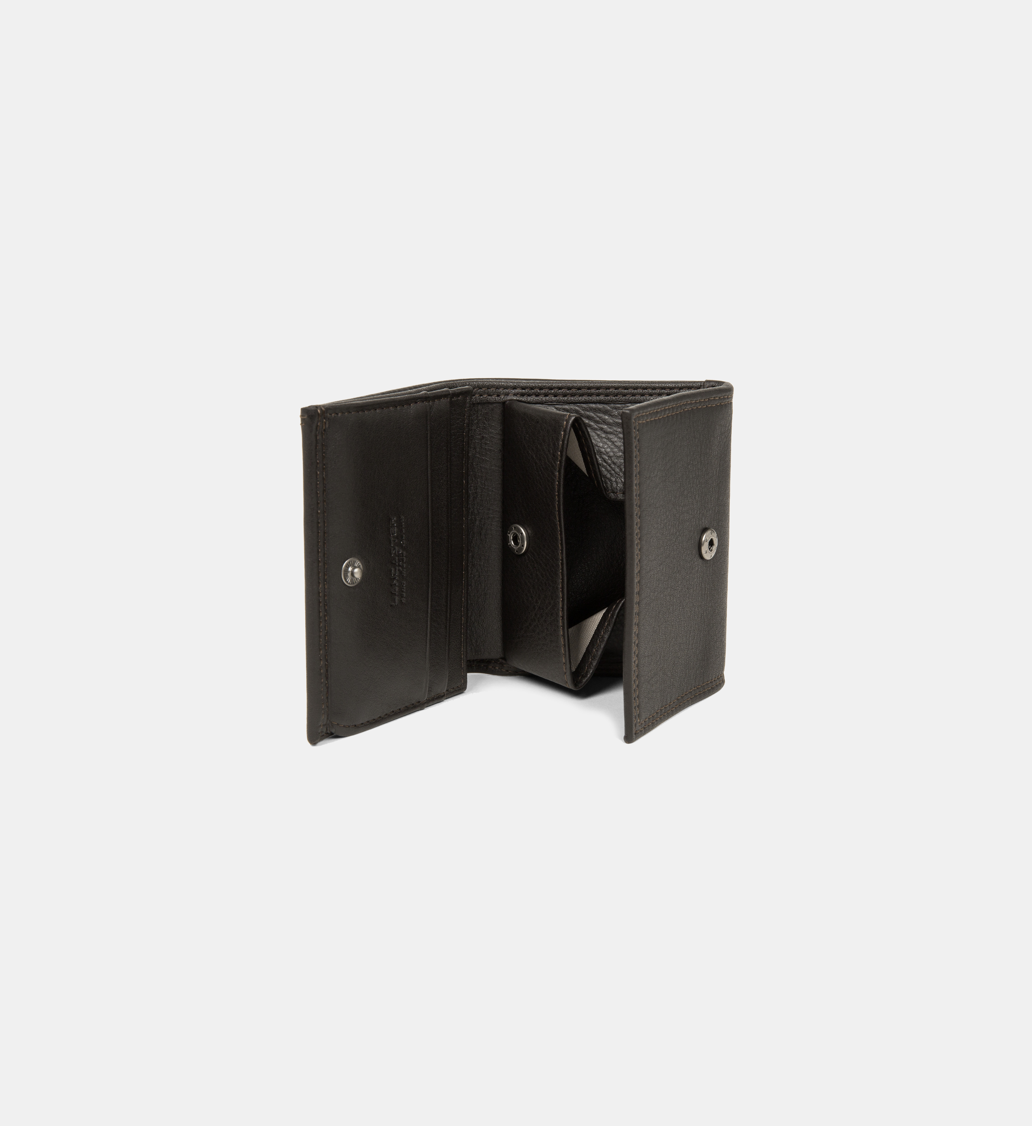 Portefeuille/porte-monnaie Lancaster Authentique - Toile Et Cuir - Vintage, Occasion - Noir