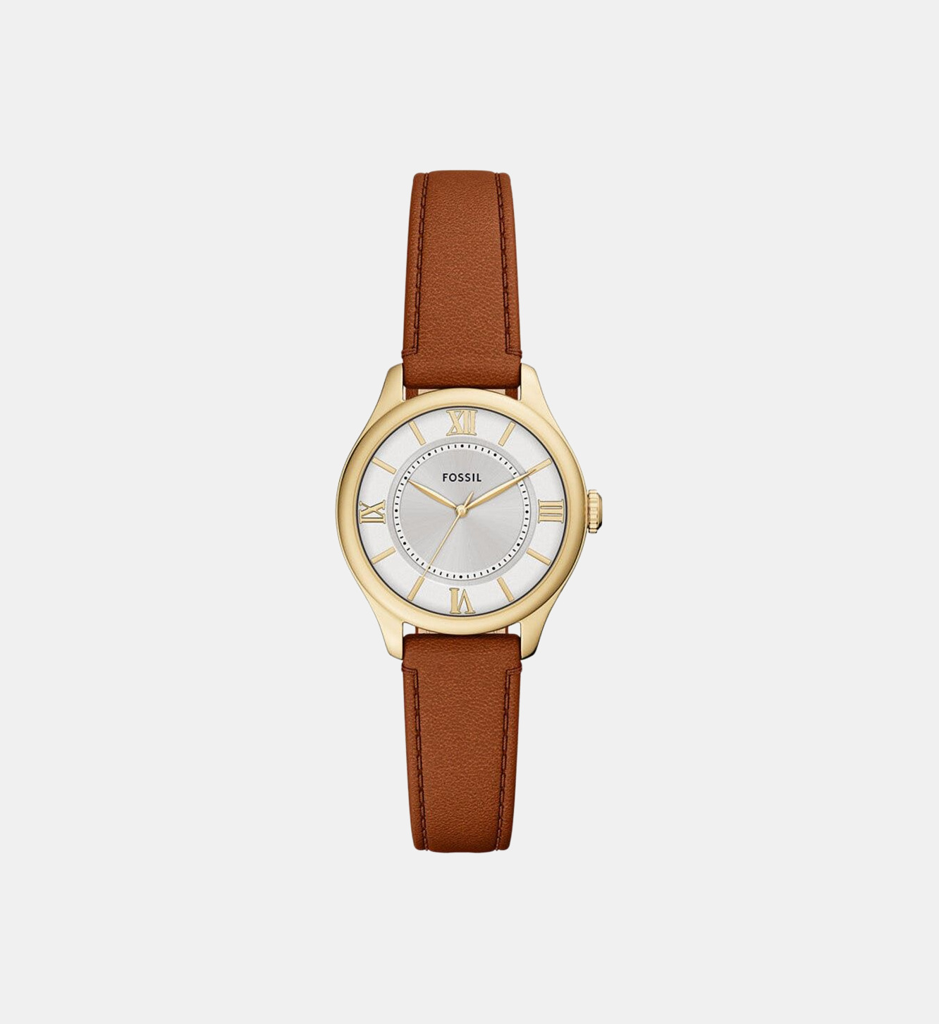Montre-bracelet Femme FOSSIL - Bracelet En Cuir - Occasion - Pour Collection Ou Port Quotidien