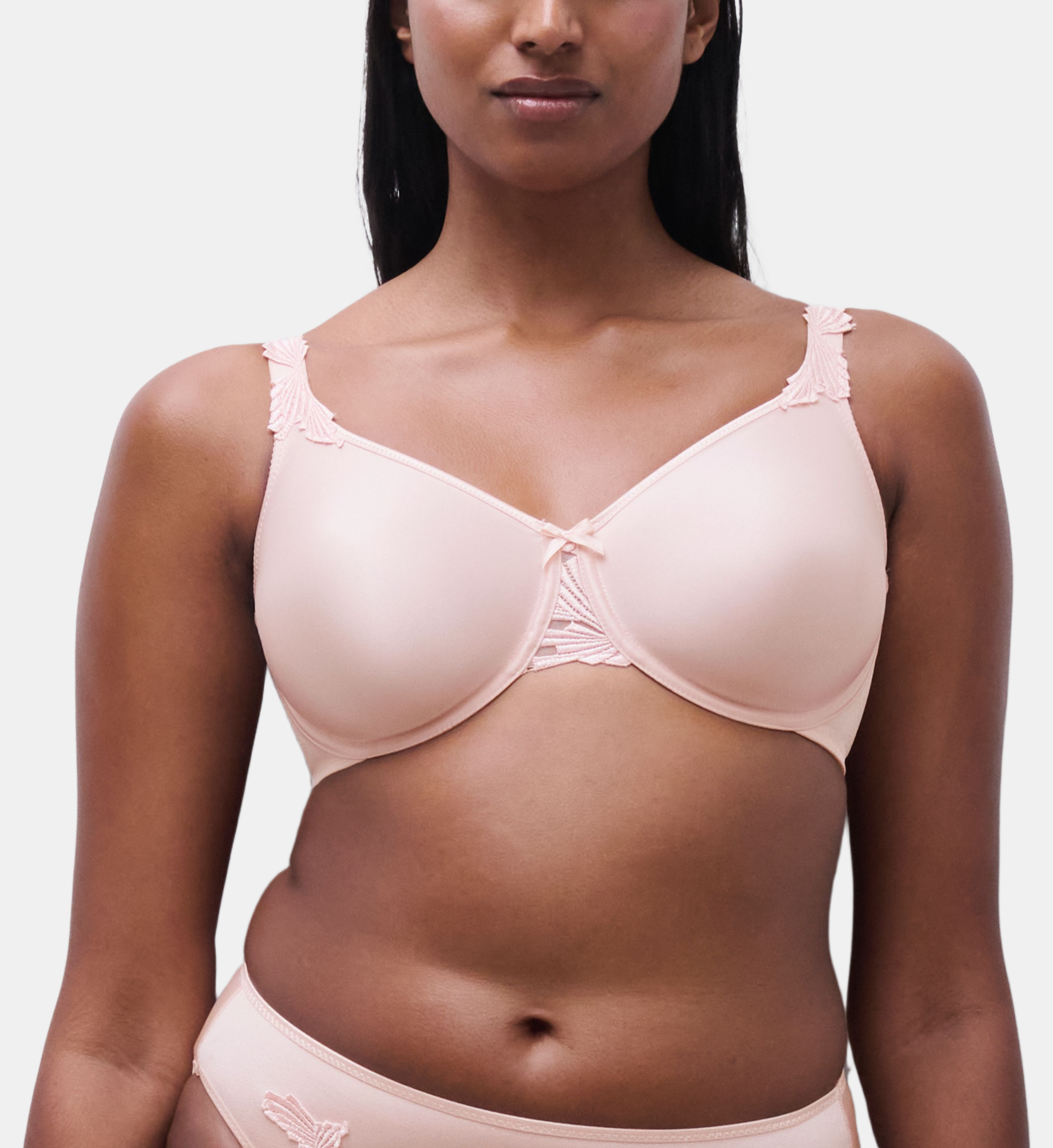 Soutien-gorge Chantelle Orangerie 90G (75G EU) - Moulé Peau Rosé - Avec Armatures - Neuf étiqueté
