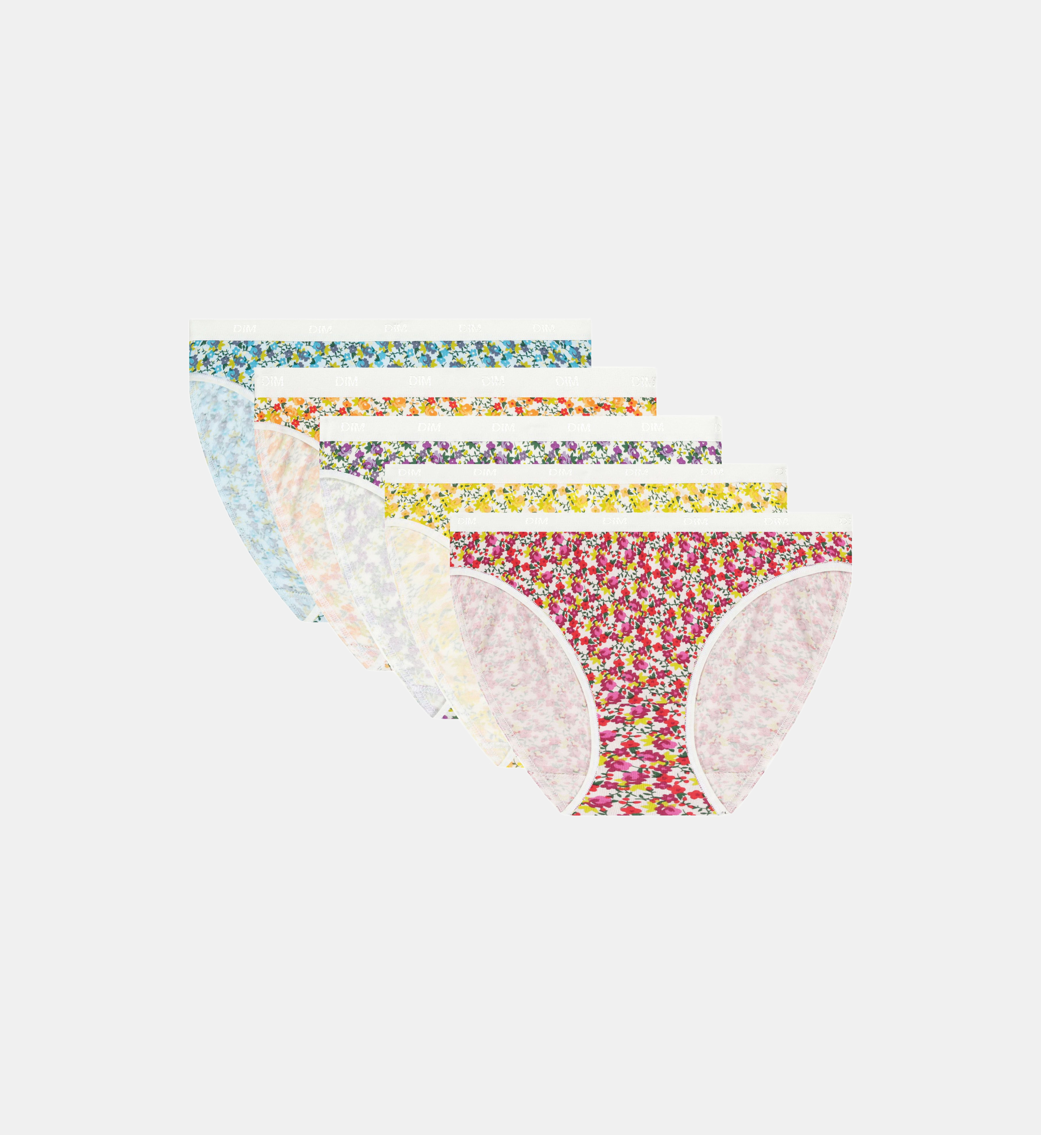 Lot De 6 Culottes Pour Fille 8 Ans En Coton Galerie Lafayette - Gris