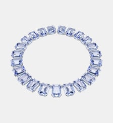 Collier Millenia, Cristaux oversize, Métal rhodié Swarovski