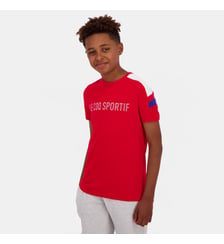 T-shirt droit signature Le Coq Sportif
