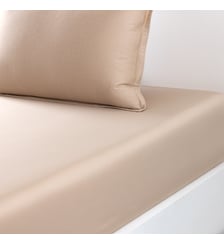 Drap housse en satin de coton Boss Home