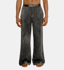 Pantalon en viscose à la coupe fluide Diesel