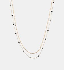 Collier 2 rangs chaînes fines Balaboosté
