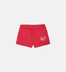 Short en molleton avec logo Diesel Kids