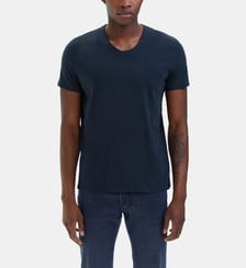 Tee-shirt col V L'Essentiel Ikks