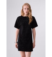 Robe en maille avec strass Liu Jo