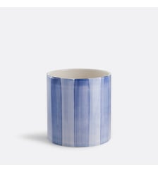 Cache-pot en céramique, à rayures, diamètre 14 cm La Redoute Interieurs