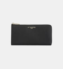 Compagnon zippé Emilie en cuir signature T Le Tanneur