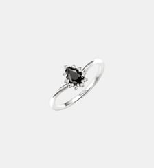 Bague Goutte noire en zirconium True Romance Thomas Sabo