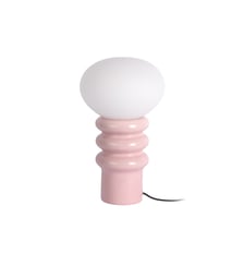 Lampe de Table Catania Aro - Rose doux - 20x20x33.5cm Leitmotiv