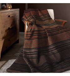 Plaid coton mélangé Garnier Thiebaut