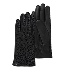 Gants cuir d'agneau pleine fleur doublé microfourrure Isotoner