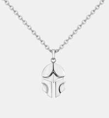 Collier Casque en Acier 316L Phebus