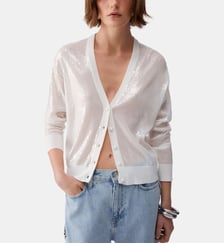 Cardigan avec paillettes Liu Jo