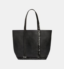 Cabas M Zippé En Cuir Lisse Vanessa Bruno