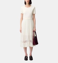 Robe mi longue Teli plissée Claudie Pierlot