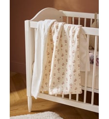Plaid  gaze de coton et micro-polaire Cyrillus