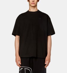 T-shirt avec maxi oval D brodé Diesel