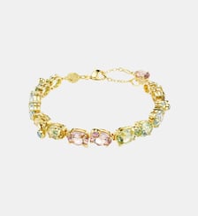 Bracelet Gema, Doré à l’or 18 carats (750/1000) Swarovski