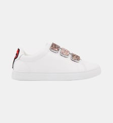 Baskets En Cuir Edith Tongue Bons Baisers