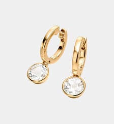 Boucles d’oreilles anneaux en argent 925 dorées 18 carats Aristocrazy