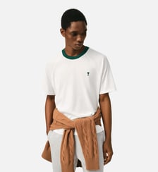 T-Shirt Ami De Coeur En Coton AMI Paris