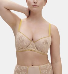 Soutien-gorge corbeille Adele avec armatures broderies et tulle Simone Pérèle
