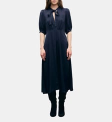 Robe midi cintrée en satin - CHANI Gerard Darel