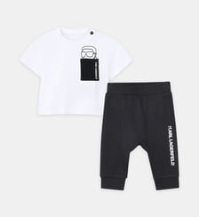 Ensemble tee-shirt et pantalon Karl Lagerfeld Kids
