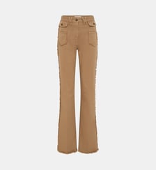 Jean flare à franges - ANNA Gerard Darel