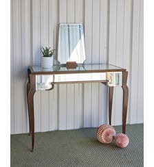 Coiffeuse Art déco en miroirs biseautés Louise N°356- Produit chiné Debongout