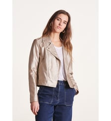 Blouson court esprit motard La Fée Maraboutée