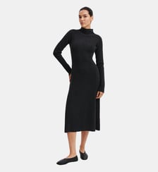 Robe longue détail côté Bompard