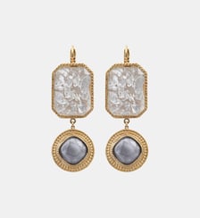 Boucles d'oreilles dormeuses   - Louise Satellite