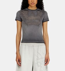 T-shirt slim avec dévoré Phoenix Diesel