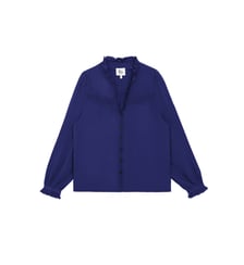 Blouse manches longues col v uni BOWEN La Petite Etoile
